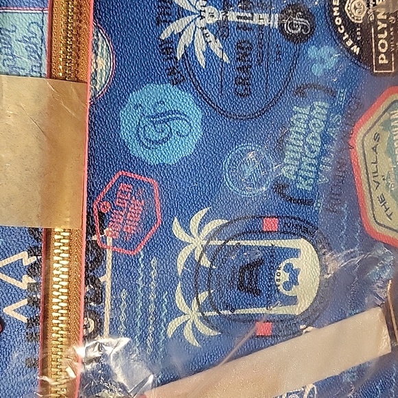 Dooney & Bourke Disney Blue Travel Patch Tote Bag - Picture 2 of 11